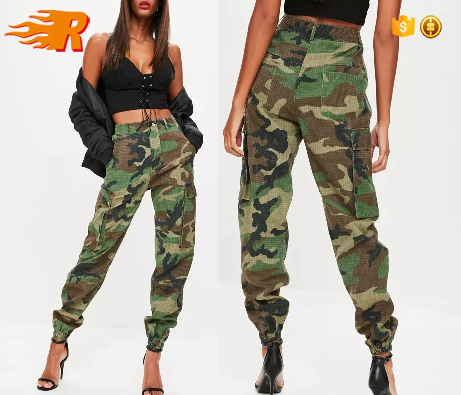 military camouflage cargo pants