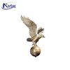 handmade customized gold fiberglass eagle statue for sale NT--FS101J