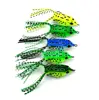 Ebay hot Hengjia soft frog lure plastic frog fishing lures japan lures fishing