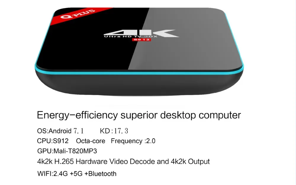 full hd 1080p q plus media player s912 android tv box with sim