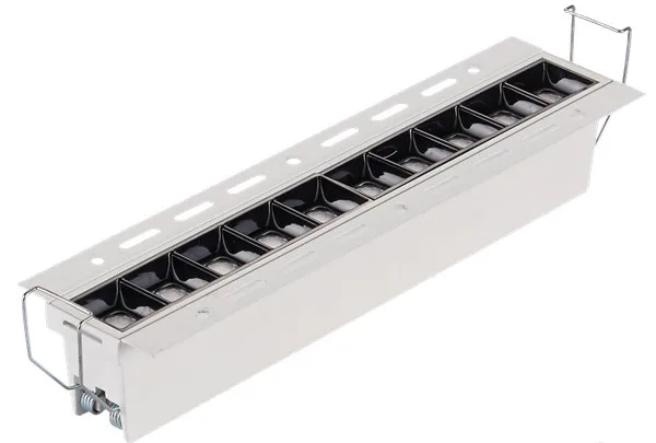 Trimless Recessed linear light  Aluminum LED Recessed Linear Light  15 head 30W