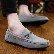 The new spring 2015 driving shoes for Men Loafer,fashion design casual flat shoes man Slip On moccasin