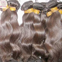 

Wholesale Trend beauty hair Body Wave bundles Cambodian Natural Brown RAW Virgin Hair Weaving Premium10A