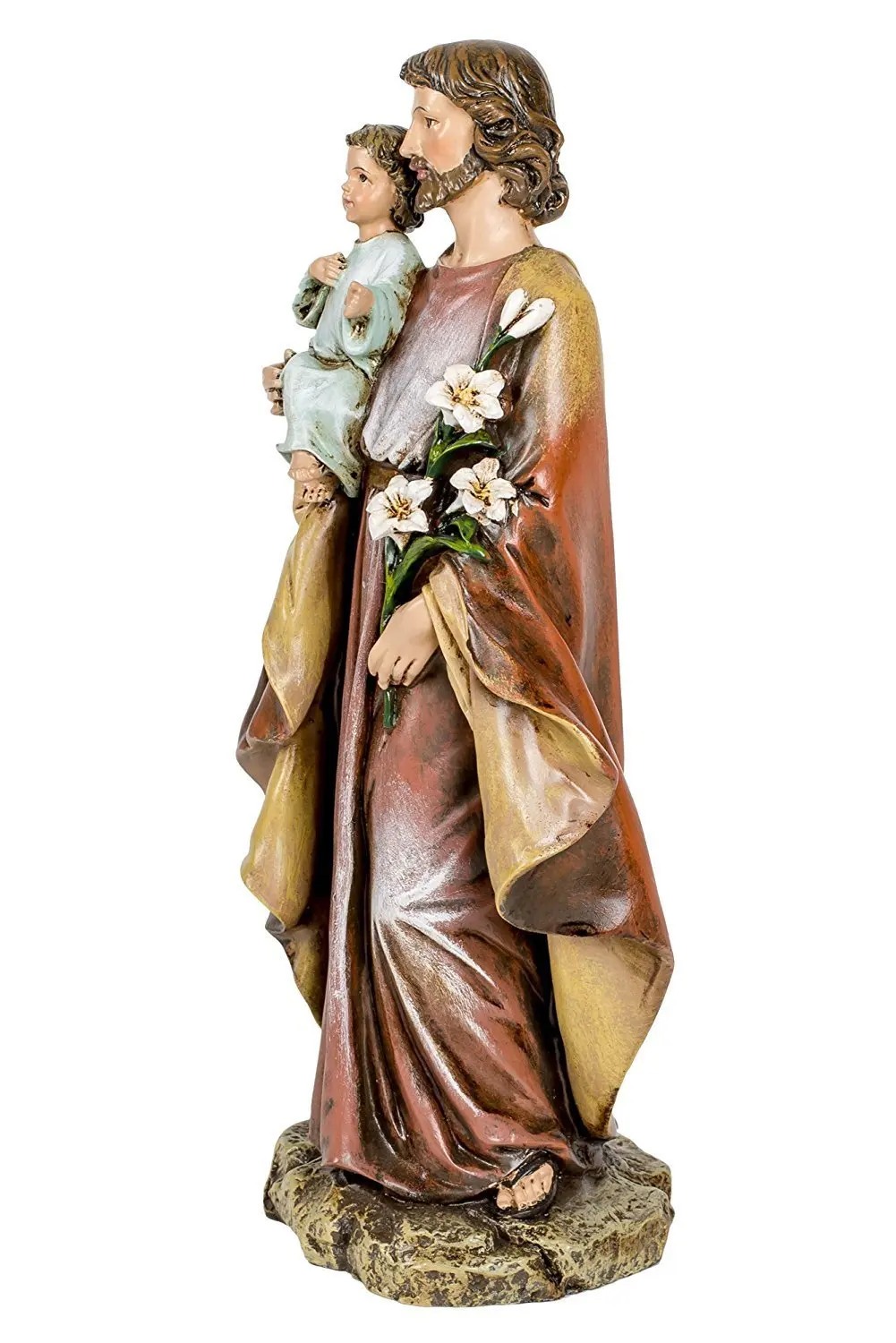 Resin St. Joseph Figurine Famous Religious Statues - Buy Famous