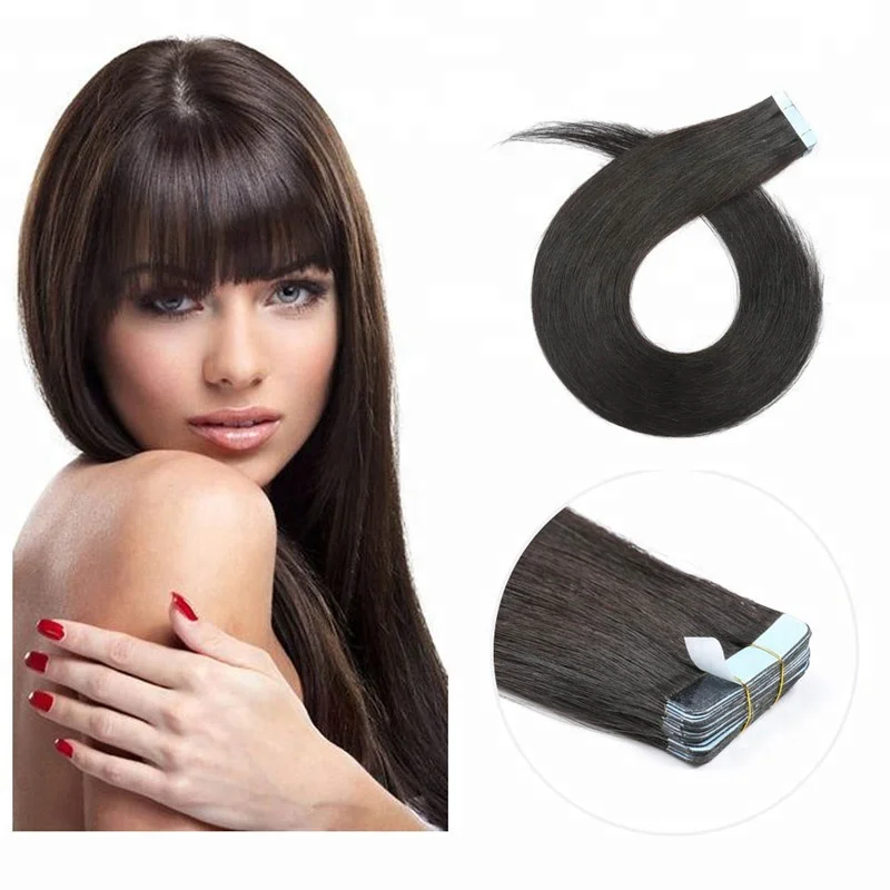 Hot Selling Indian Remy Tape Hair Extensions Indian Women Long