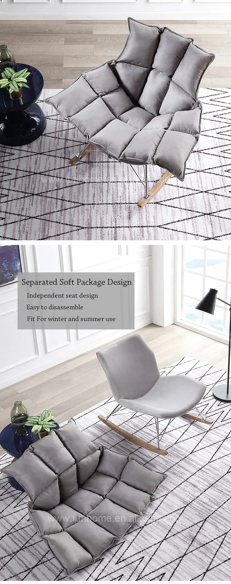 yuvarlak sallanan koltuk