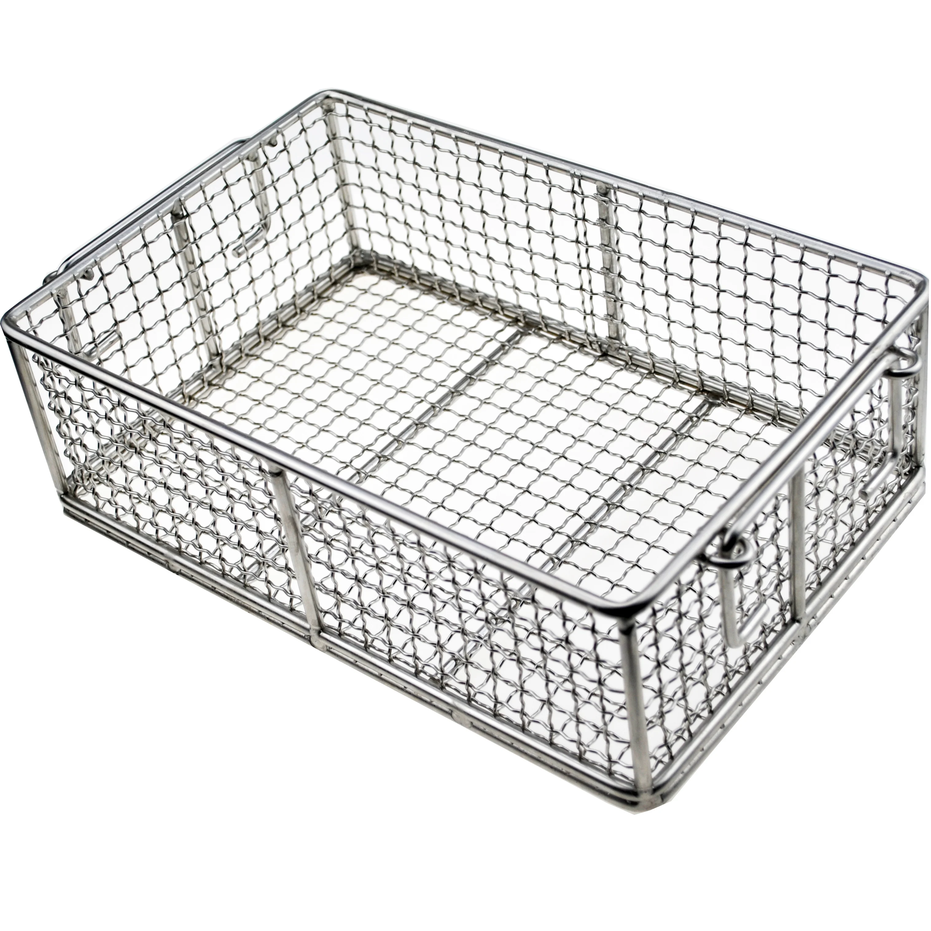 Small Customized Size Stainless Steel Wire Mesh Storage Basket - Buy ...