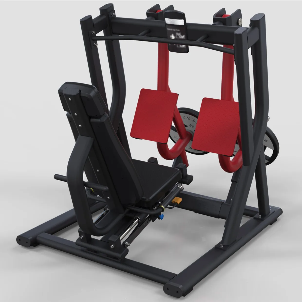 plate loaded commercial gym equipment hack squat i