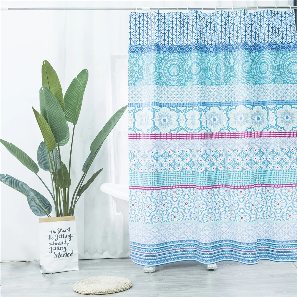 Custom Printed Waterproof Vinyl Shower Curtain Design Buy Custom