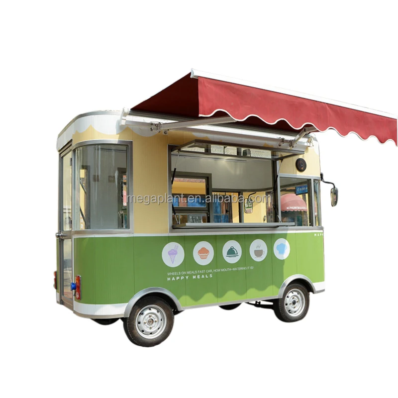 electric tricycle food cart