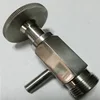 sanitary stainless steel hexagon threaded sampling valve