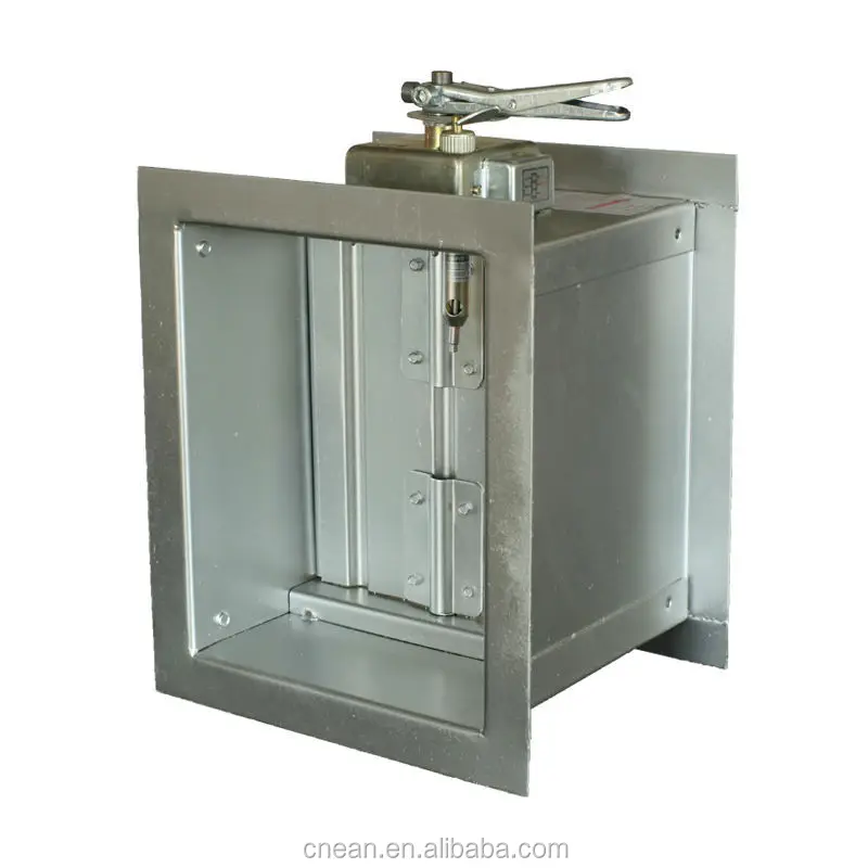 Rectangular Hvac Butterfly Controls Air Volume Ducted Damper Buy