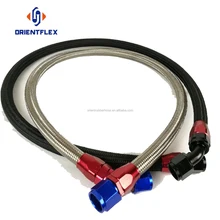 Ss плетеный шланг охладителя топлива с алюминиевой фитингами для автомобиля и мотоцикла завод поставщика