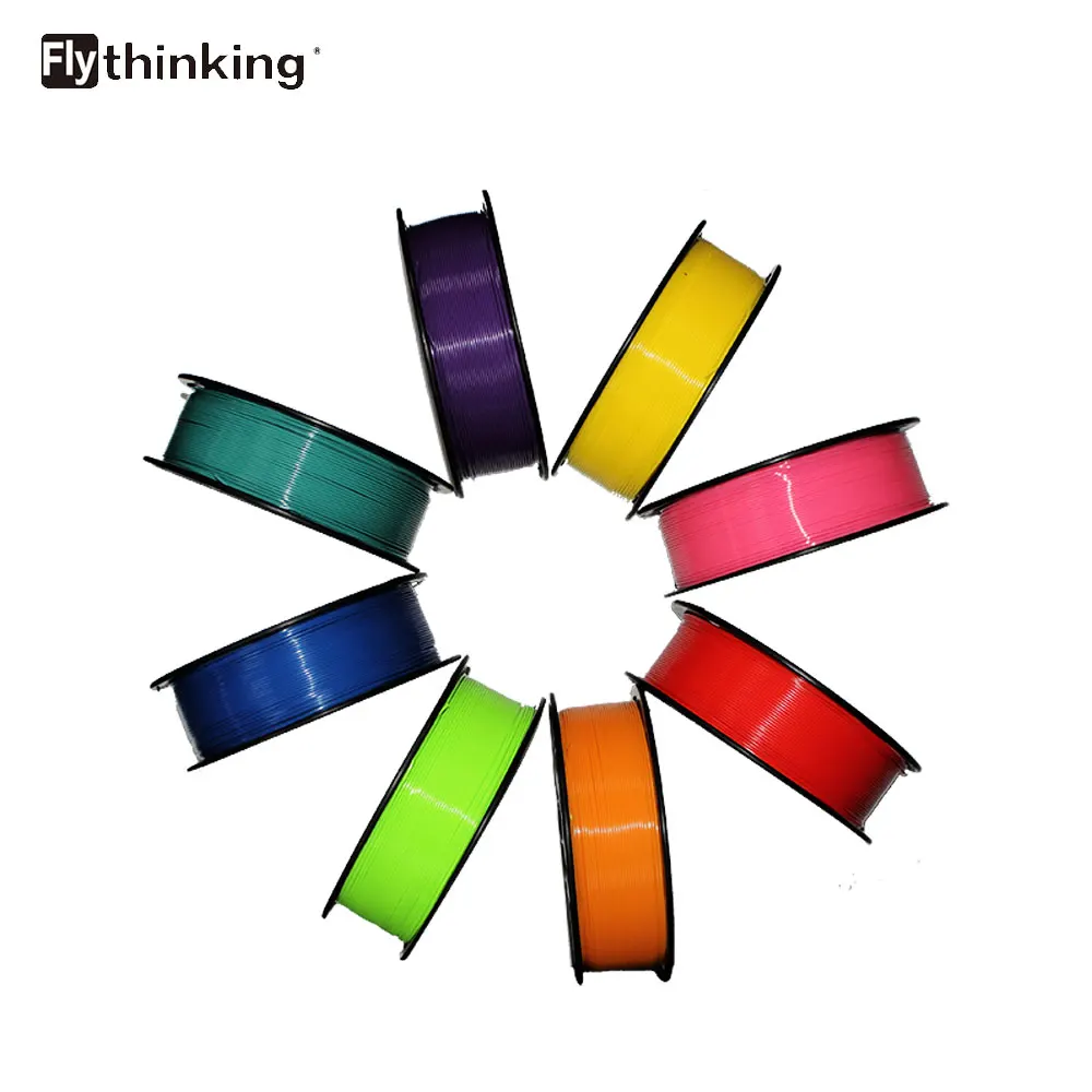 
Multi color 1.75mm 3.0mm 3d printer filament abs petg pla for 3d printing 