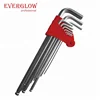 High Performance High Quality China Factory 9Pcs Metric cr-v hex key spanner