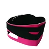 comfortable neoprene face mask with face lifting wrap for anti snore strap