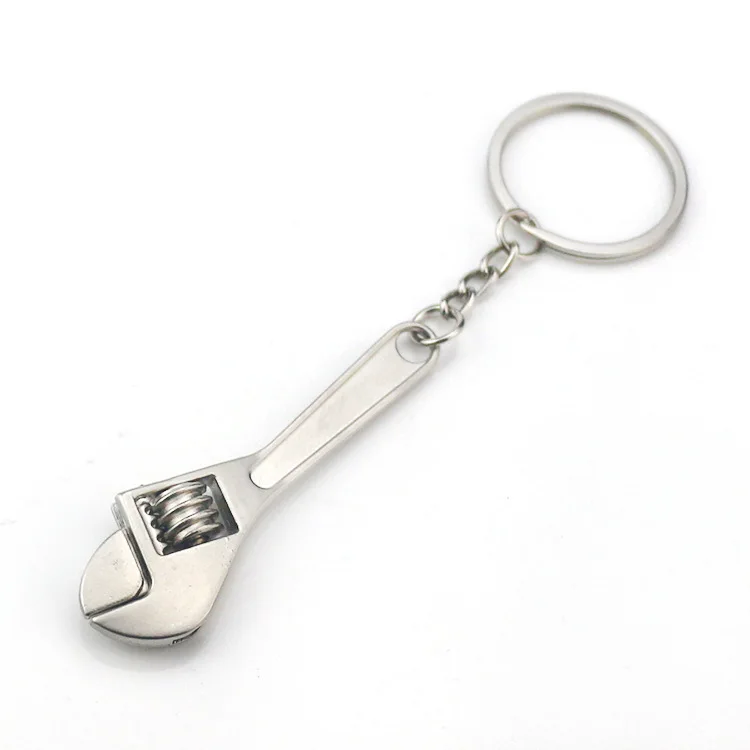 

High Quality Zinc Alloy Custom logo tag Silver Metal Keychain for bag, Customized color