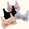Women's Sexy Floral Lace Sheer See Through Long Line Plunge Underwear Bra Panty Set