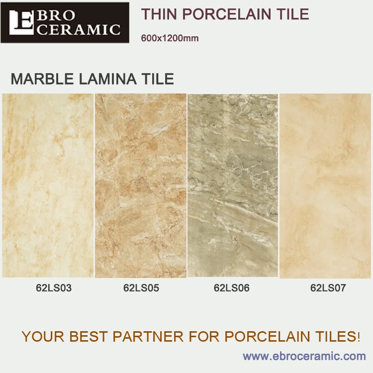 2022 Ebro 5.5mm Thickness Lamina Ultra Thin Marble Tile Porcelain For ...