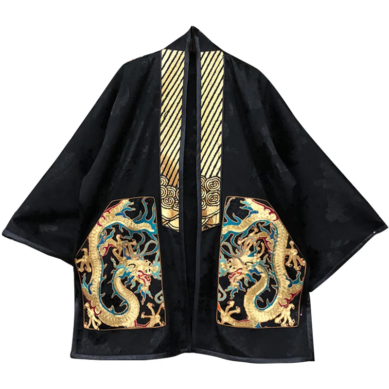 

Hand-embroidered men's short coat