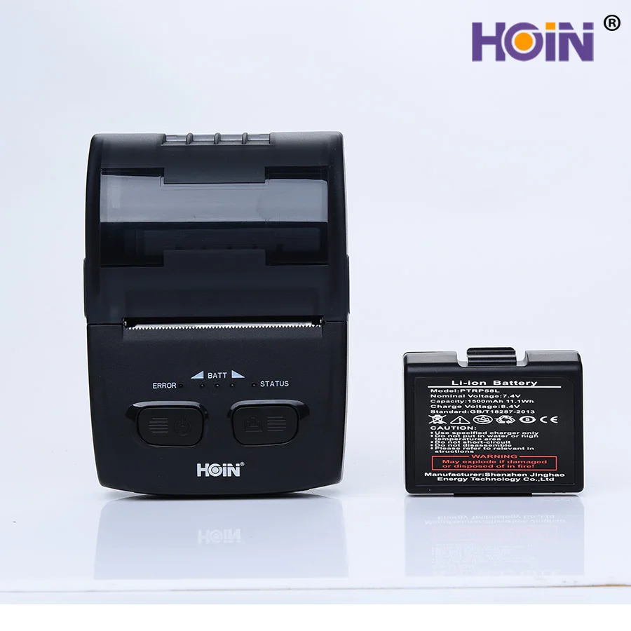 

USB Powered thermal mini portable printer for android smartphone/tablet 58mm With Back Up Battery 1500mAh