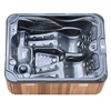 3 person air jets swimming pool JCS-27 with fish scale design float swim