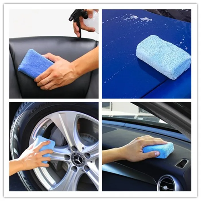 Microfiber sponge