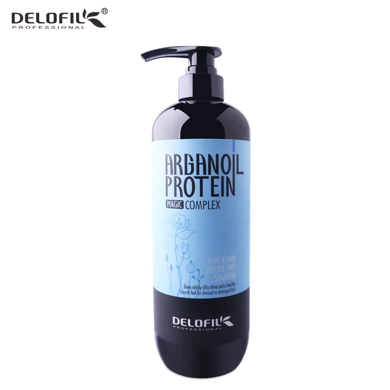 

delofil private label anti-dandruff argan oil sulfate free shampoo