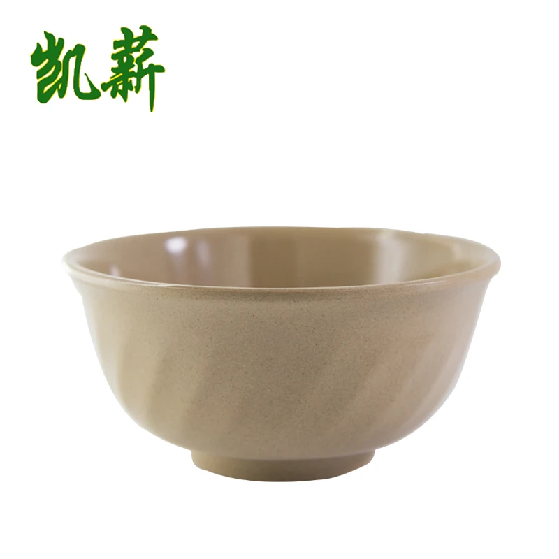 

Eco cookware sets BPA free biodegradable big rice husk salad round bowl