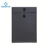 A4 souvenir bag factory direct sale high quality kraft paper envelope with string gray red black white