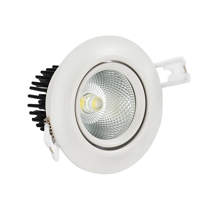20w adjustable led spot light anti-glare design AC85-265V biaxial swiveling cob led spotlight