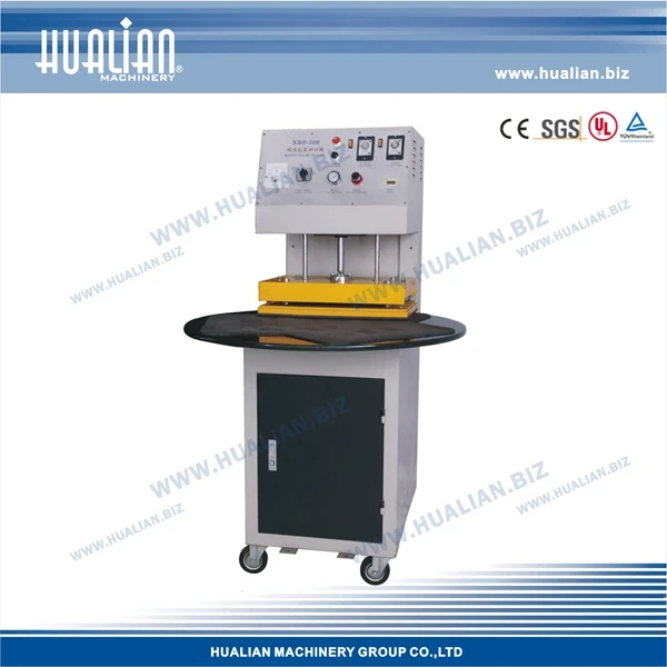 
XBF-500 HUALIAN Blister Sealing Machine Automatic Plastic Blister Paper Cardboard Heat Sealing Machine 