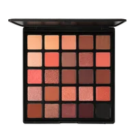 

Private label Earth color cheap neutral matte smoky makeup sets 25 colors eyeshadow palette Free sample