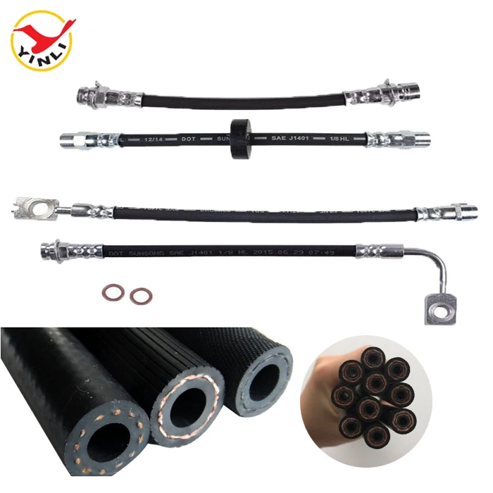 Stainless Steel Brake Lines for 1990-1997 Honda Accord R-Disc