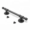 Gate Cabinet Shed Door Pipe Barn Door Handle Black Rustic Industrial Style Handle Bar Pull
