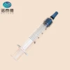 Medical grade cosmetic 5ml luer cap hyaluronic acid glass prefilled syringe
