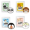 Animals Frinted Private Label Animal Face Packs Whitening Facial Mask Sheet