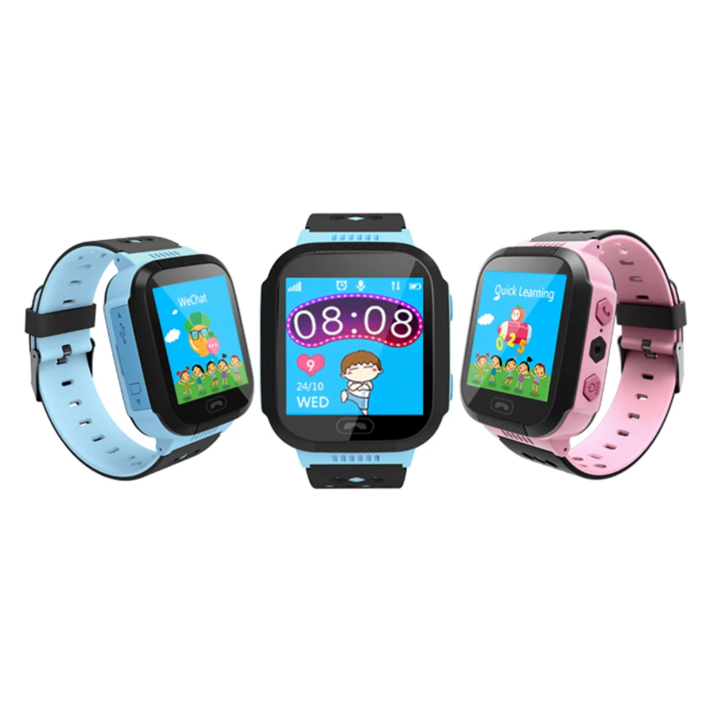 

Newest Q528 Kid GPS Smart Baby Watch Location Tracker, Blue;pink;yellow