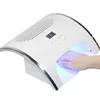80W New Design 3 in 1 Multi Function Nail Dust Collector Vacuum with LED Table lamp