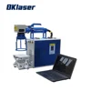Fiber hand held portable laser wire marking machine for metal