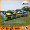 0.55mm PVC giant dinosaur inflatable obstacle course for sale