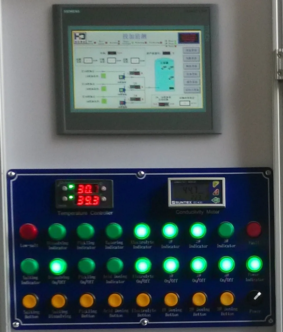 Salt Water Electrolysis Chlorine Making Machine For Recirculating