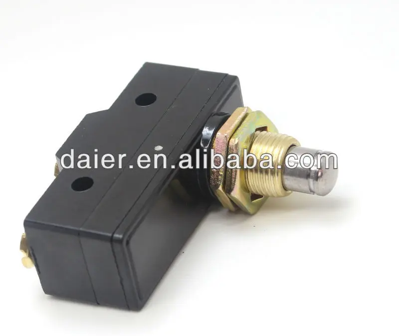 Push Button Coin Micro Switch with Screw Terminals Z-15GQ-B