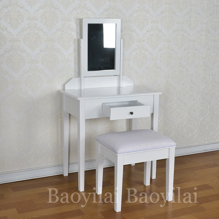 bedroom furniture makeup vanity table mirrored dresser