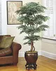6' Pagoda Ming Aralia Silk Tree artificial tree for weddings