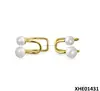 FRESHWATER CULTURED PEARL MODERN EAR CUFF WRAP GOLD PLATED SILVER
