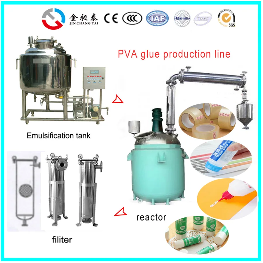 Pva Glue Making Machine Pva Glue Production Line Buy Pva Glue