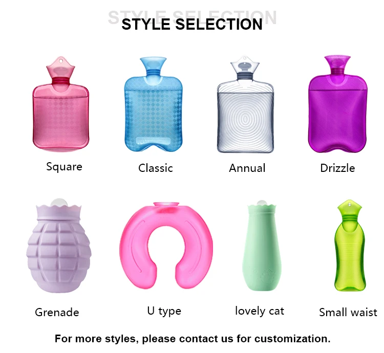 custom hot water bottles