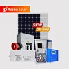 Rosen off grid solar panel system 1kw 2kw 3kw 5kw home solar energy system with battery storage