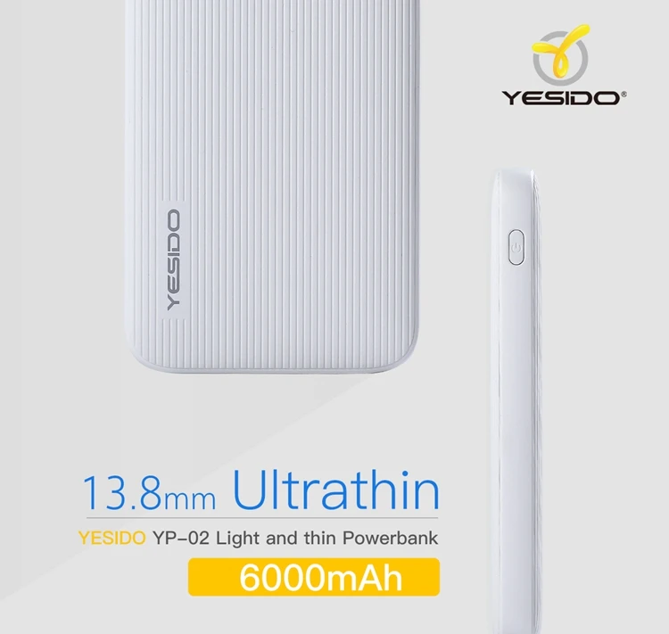 Yesido Fast charging universal portable best price 1 ports smart power bank portable battery charger - ANKUX.COM